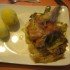 LAPIN AU GENIEVRE ET AUX POIRE