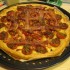 TARTE FINE FEUILLETEE ,TOMATES CONFITES,