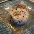 TARTARE  DE ST-JACQUES A L'HUILE DE NOIS