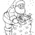 coloriages pere noel