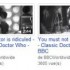 Les classics Doctor Who sur Yo