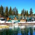 Winter days on the Lake Tahoe