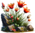 Tubes fleurs