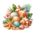 Tubes coquillages