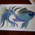 Aquarelle: Les poissons