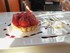 Les gâteaux avec des fraises 