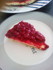 Cheesecake vanille framboises