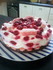 Cake rose aux framboises