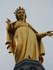 La statue de la Vierge en or d