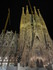 La Sagrada Familia de nuit