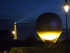 La vasque olympique de nuit