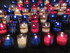 Les bougies de la Basilique Notre-Dame d