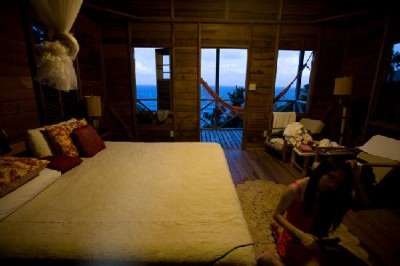 Une chambre de l’hôtel "Jungle Bay