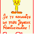 Joyeux anniversaire