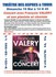 CONCERT DE FRANCOIS VALERY DU 