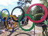 LA FLAMME OLYMPIQUE DANS LES P