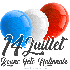 FÊTE NATIONALE EN CE LUNDI 14
