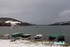 NEIGE SUR LE LAC