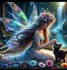 Animaux et belles dames