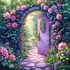 Féerie en mauve et violet
