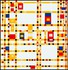 Toile à voir : Pietr Mondrian