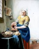 Copie-La laitière de Vermeer- 46 cm x 38 cm - ( 150 € )