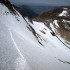 les monts du Cantal sous la neige.