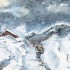 Tourmente de neige ( massif du Cantal)