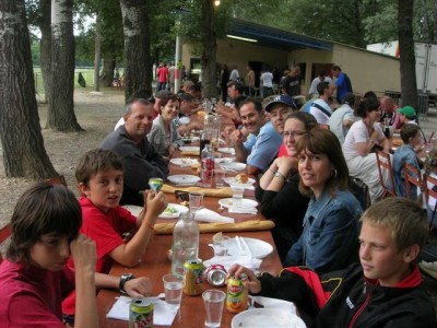 Les participants au tournoi 2007 de Sauzet..