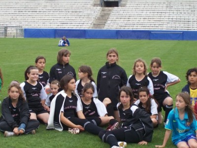 les féminines lors de leur dernier déplacement au stade de la Mosson à Montpellier