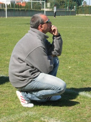 Le coach, Franck Fleury...
