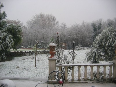 Il neige depuis 14 heures dans les Albères..