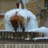 Fontaine gelée