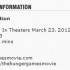 Officiel: le film durera 142 minutes !
