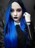 Blue Gothic hair