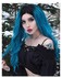 Blue Gothic hair