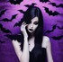 Purple gothic