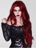 Red gothic hair