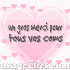 un gros merci à tous !