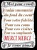 un mot pour vous !