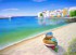 Sur la plage
