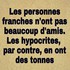 Les personnes franche