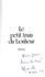 LE PETIT TRAIN DU BONHEUR