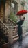 Ensemble sous le parapluie