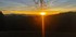 Coucher de soleil sur la montagne Tarnai
