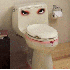 Des toilettes insolites .