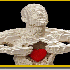 des sculptures en LEGO  grandi