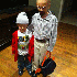 des enfants en personnages du 