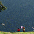 Balançoire perchée à 2600 m