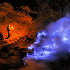 Une lave bleue... (Mardi 18 F